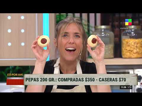 receta de pepas con harina de arroz