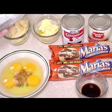receta de pay de queso y galletas maría