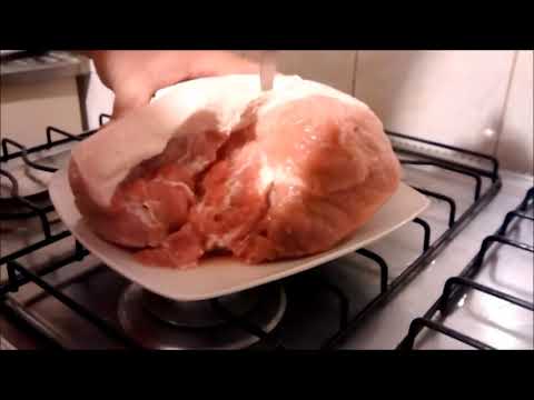 receta de pierna de cerdo al horno con zumo de naranja y limón