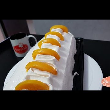 Receta de rollo de durazno