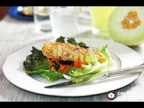 receta de pechugas de pollo rellenas de flor de calabaza