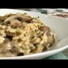Receta de risotto de setas y queso parmesano