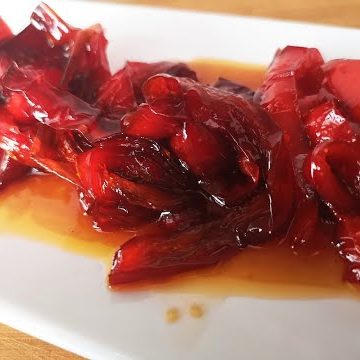receta de pimientos dulces