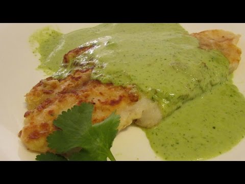 receta de pescado al cilantro