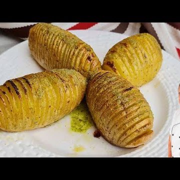 receta de perlón con patatas asadas