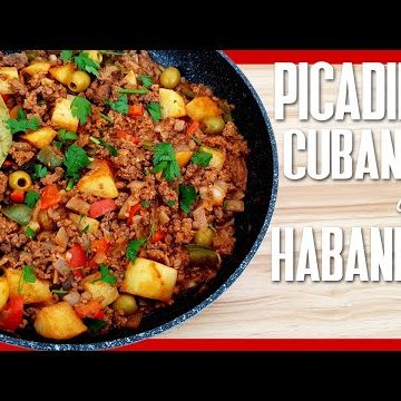 receta de picadillo de carne molida