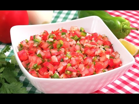 receta de pico de gallo