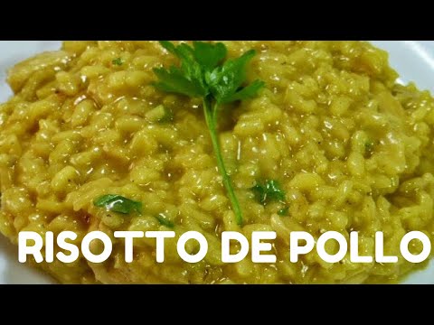 Receta de risotto de pollo