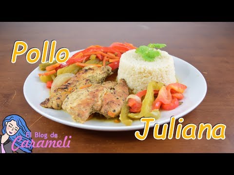 Receta de pollo a la juliana
