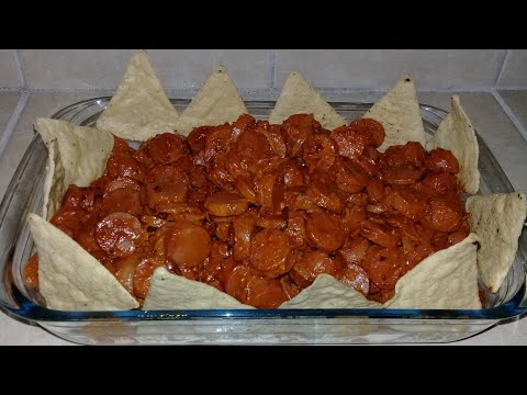 Receta de salchichas enchipotladas para niños