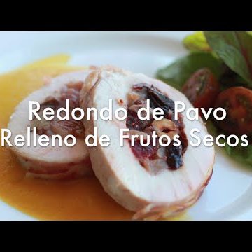 receta de pechuga de pavo rellena de frutos secos