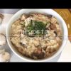 Receta de risotto de pollo jamón y champiñones