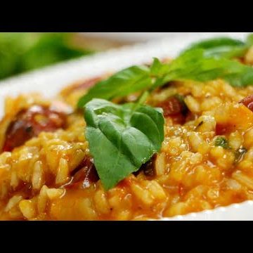 Receta de risotto de tomates