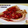 receta de pechuga de ganso en salsa de cerezas y vino marsala