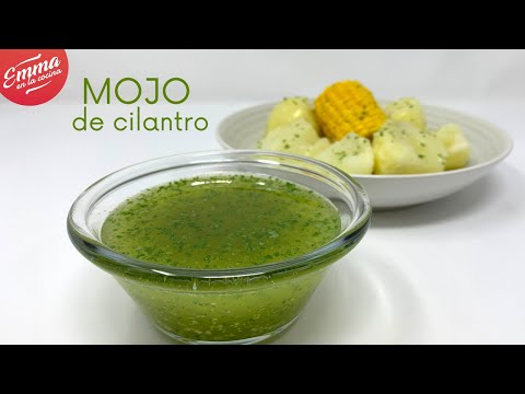 receta de pescado con mojo de cilantro