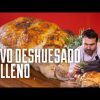 receta de pavo relleno deshuesado