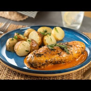 receta de pechugas a la crema de finas hierbas