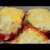 receta de pimientos rellenos de queso al horno
