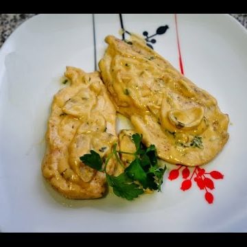 receta de pechugas al ron y mostaza