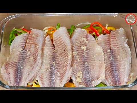 receta de pescado en capas al horno
