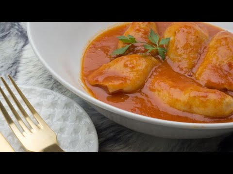 receta de pimiento verde relleno de chipirón