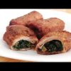 Receta de rollitos de jamón con espinacas