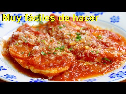 receta de pechuga de pollo en salsa de tomate