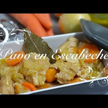 receta de pechuga de pavo en escabeche