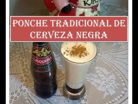 Receta de ponche de cerveza