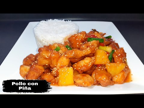 receta de pechugas de pollo con pina