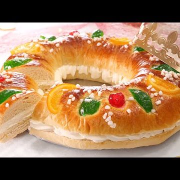 Receta de roscón de reyes sin masa madre