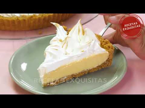 receta de pie de limón con base de galletas