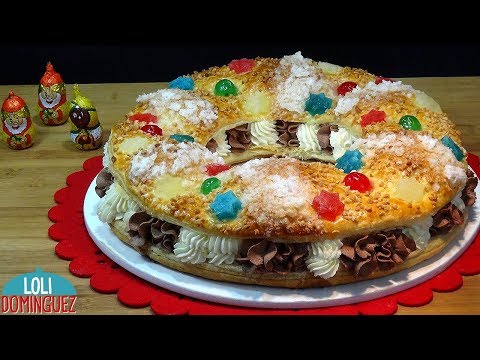 Receta de roscón de reyes de hojaldre