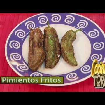 receta de pimientos verdes italianos fritos