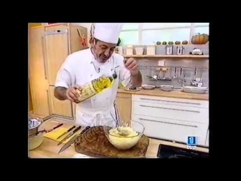 Receta de salchichas con puré de patata y queso