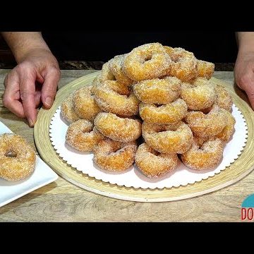Receta de rosquillas napolitanas o graffe