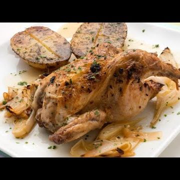 receta de picantones al horno