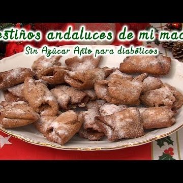 receta de pestiños para diabéticos