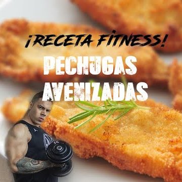 receta de pechuga de pollo empanizada con avena