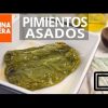 receta de pimientos asados al microondas