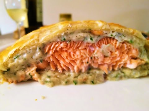 receta de pescado con hojaldre a la turca