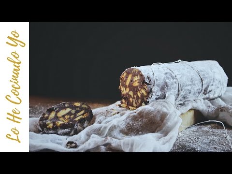 Receta de salami de chocolate y nueces