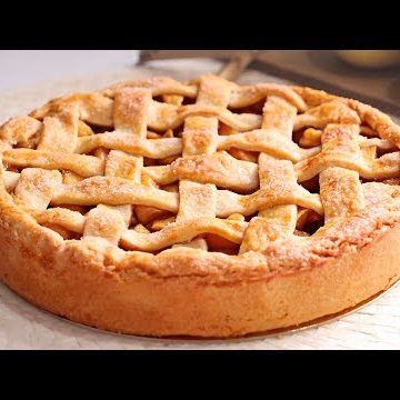 receta de pie de manzana al horno