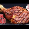 receta de pernil de cerdo marinado al horno