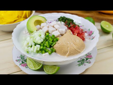 receta de pescado en salsa de maní