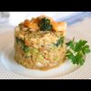 Receta de risotto de gambas y brócoli