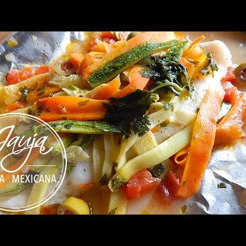 receta de pescado empapelado