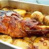 Receta de pierna de cordero al horno con patatas