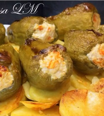 Receta de pimiento relleno de carne molida