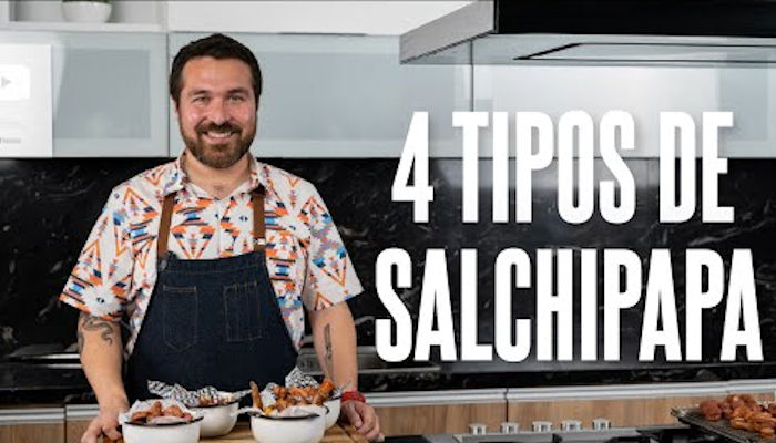 Receta de salchipapas